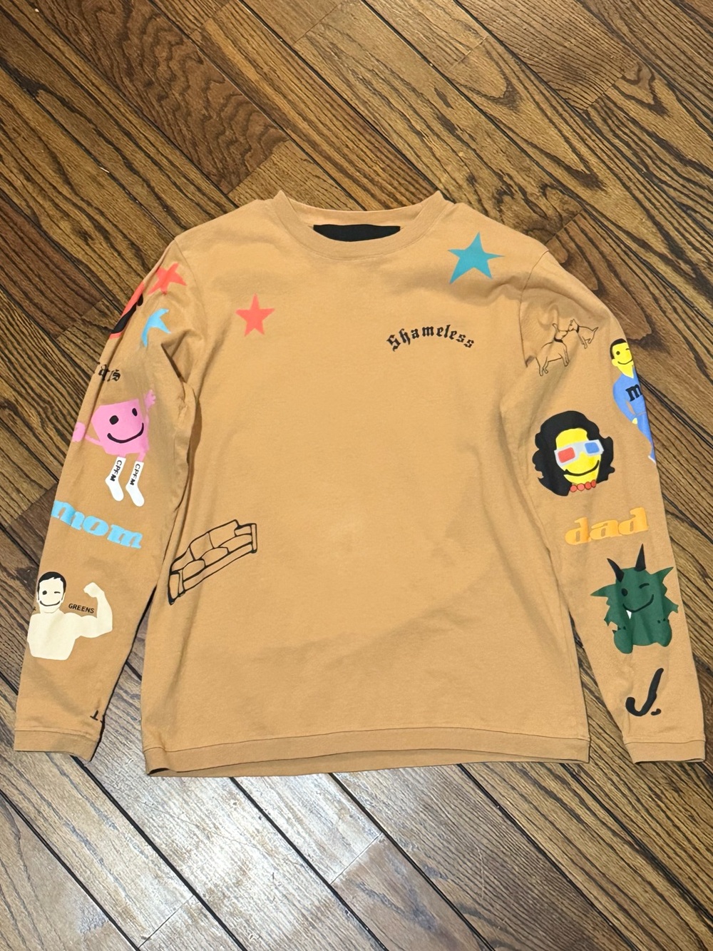 RARE Cactus Plant Flea Market+Marc Jacobs TATTOO SHAMELESS GRAPHIC, XSmall